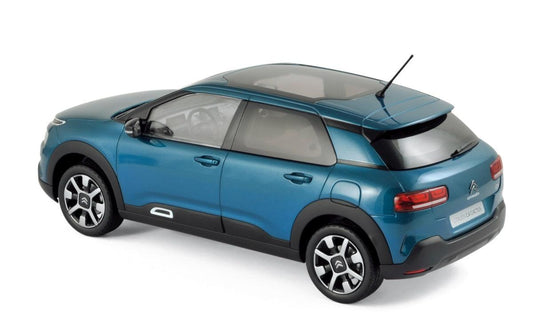 Norev Citroën C4 Cactus 2018 - Emeraude Blue & White deco 1:18 Modell