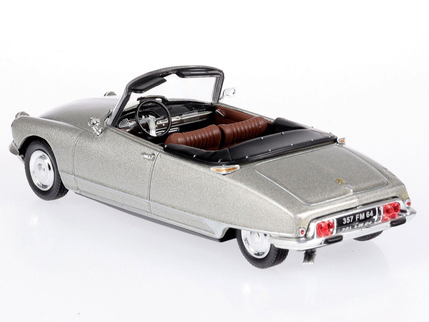 Norev Citroen DS 19 Cabrio 1965 - Perlgrau 1:43 Modell
