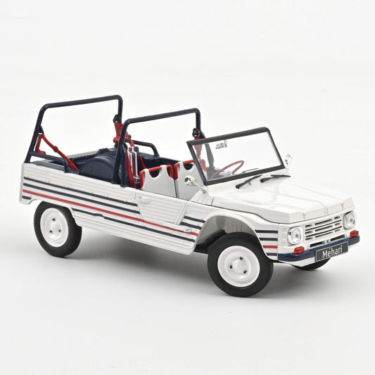 Norev Citroen Mehari 2016 Blue White Red 1:18 Modell