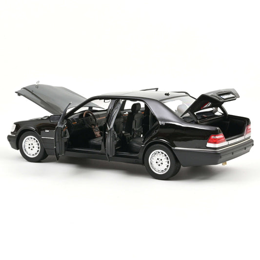 Norev Mercedes - Benz S600 1997 Obsidian Black Metallic 1:18 Modell