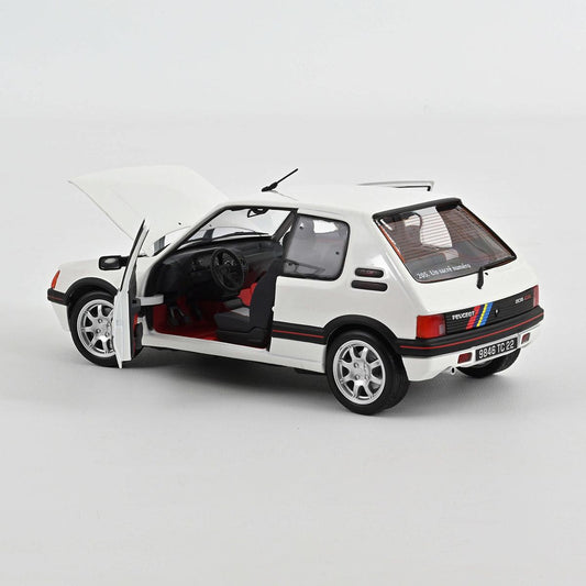 Norev Peugeot 205 GTi 1.9 1989 - Meije White 1:18 Modell
