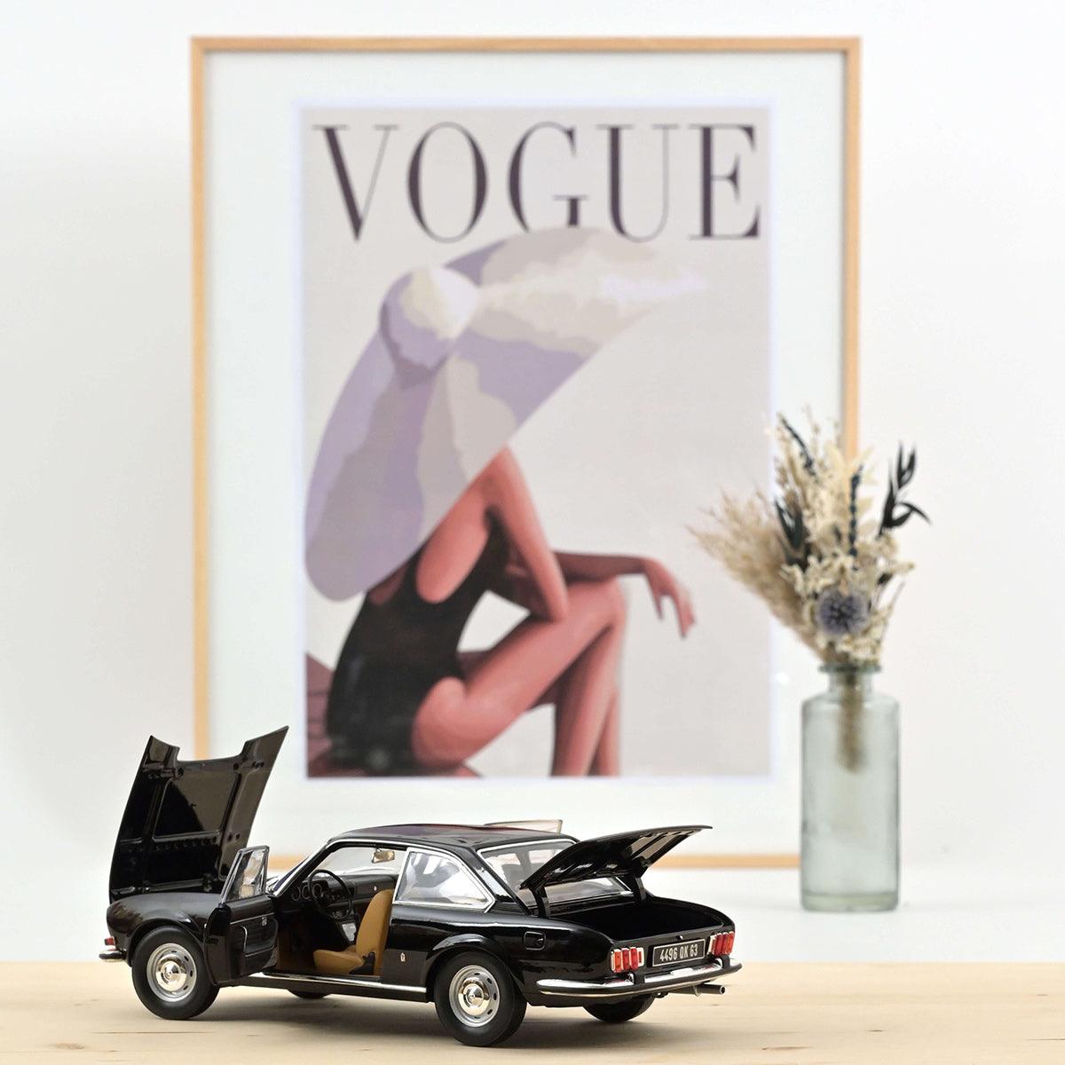 Norev Peugeot 504 Coupe 1972 - Black 1:18 Modell