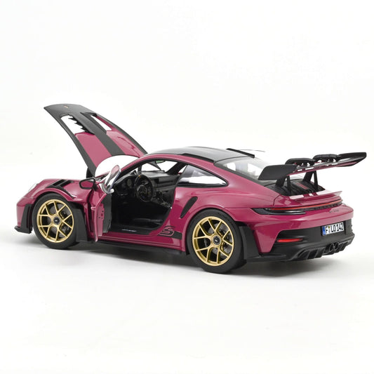 Norev Porsche 911 GT3 RS w/Weissach Pack 2022 Ruby Star 1:18 Modell