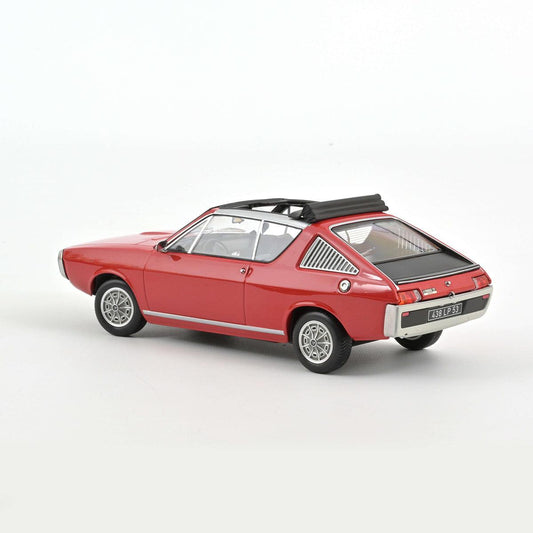 Norev Renault 17 Gordini Decouvrable 1975 - Red 1:18 Modell