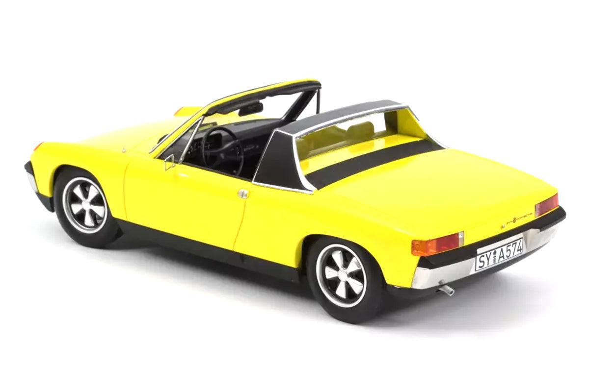 Norev Volkswagen-Porsche 914-6 1973 Yellow 1:18 Modell_Artexio