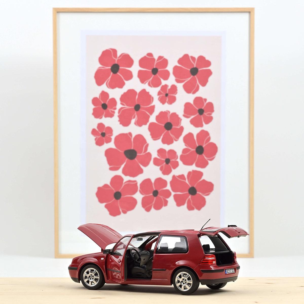 Norev VW Golf IV 2002 - Red 1:18 Modell