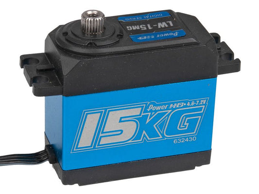 Power HD Wasserdichtes Digital Crawler Servo 7.2V/15.0kg LW - 15MG