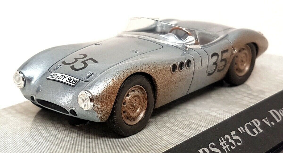 Premium ClassiXXs Borgward 1500 RS, No.35, GP Deutschland mit Schmutzeffekt - Lackierung 1:43 Modell