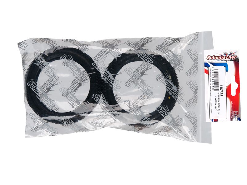 Schumacher 1:8 Mini Pin - gelb Offroad Reifen (2)