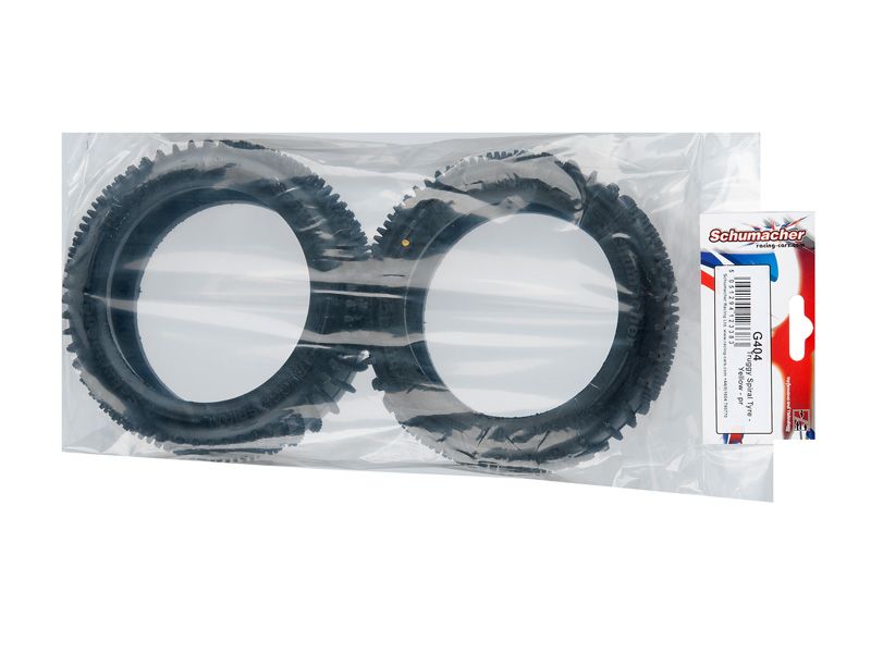 Schumacher 1:8 Truggy Spiral - gelb Offroad Reifen (2)