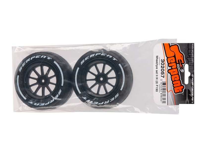 Serpent F190 Reifensatz vorne Mischung Hart