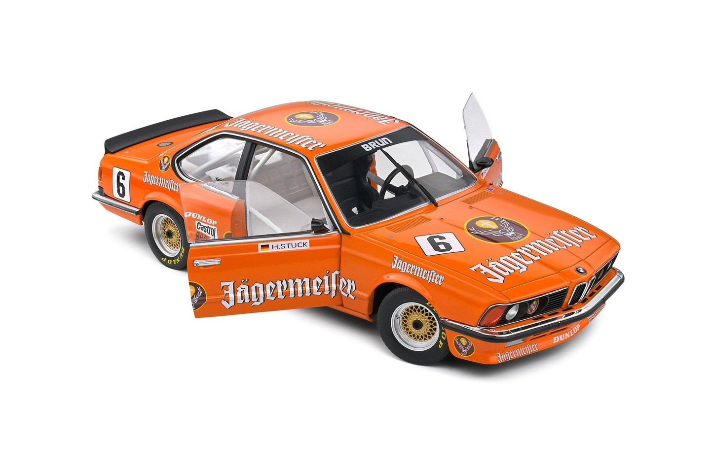 Solido BMW 635 CSI (E24) Orange 6 H.Stuck European Touring Car Championship 1984 1:18 Modell