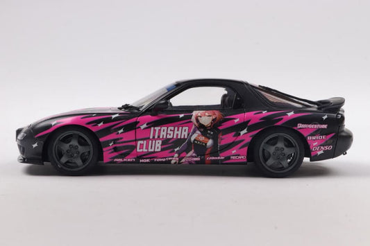 Solido Mazda RX7 (FD3) RS Works Itasha Club 1994 pink/black 1:18 Modell