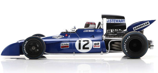 Spark Tyrrell 003 12 Winner British GP 1971 Jackie Stewart 1:18 Modell