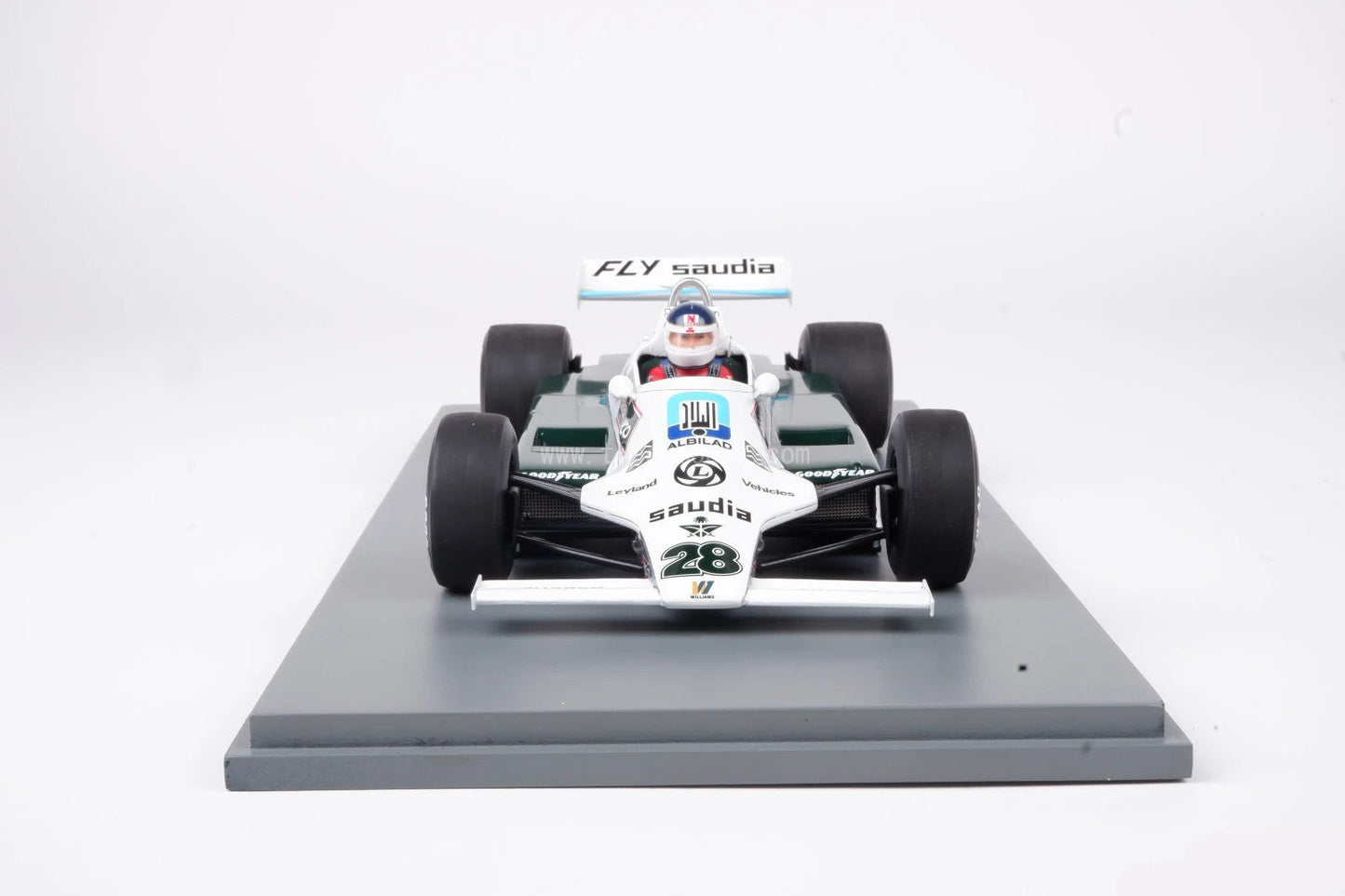 Spark Williams FW07B 28 Winner Monaco GP 1980 Carlos Reutemann 1:18 Modell