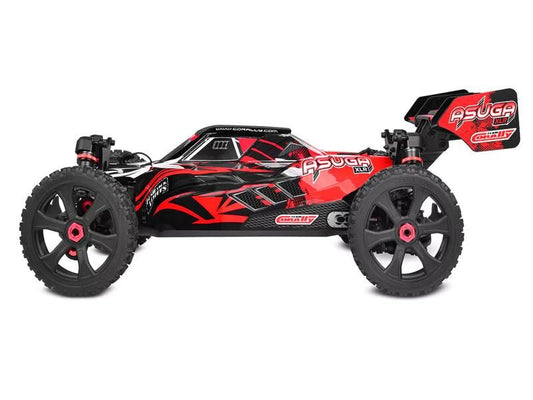 Team Corally - ASUGA XLR 6S - RTR - Rot - 6S Brushless Power - No Battery - No Charger