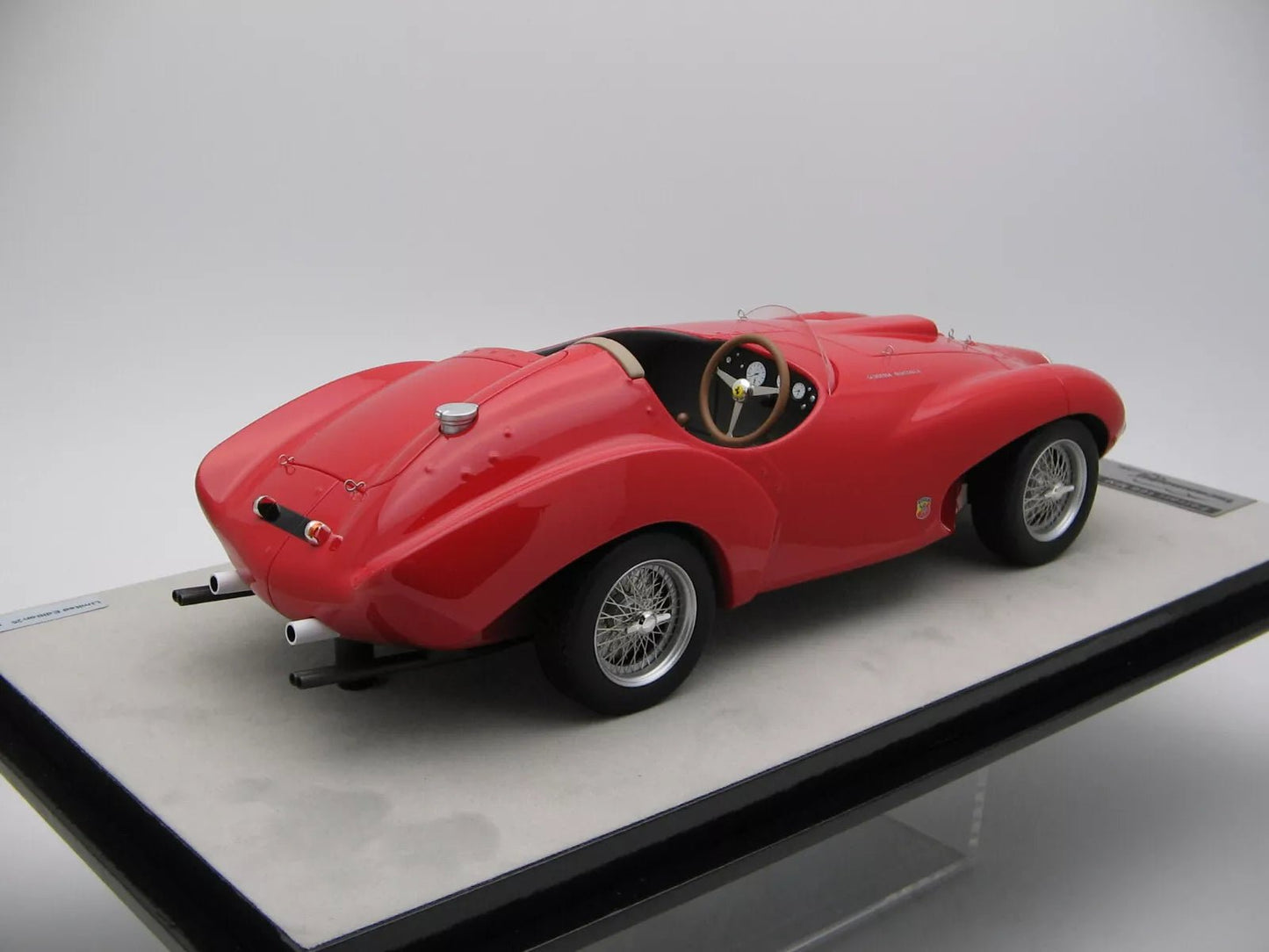 Tecnomodel Ferrari 166 MM Abarth Press Version 1953 - Gloss Red 1:18 Modell