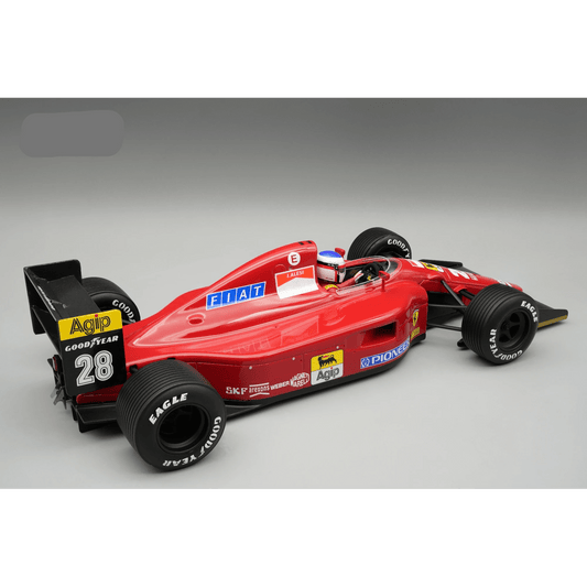 Tecnomodel Ferrari 642 F1 28 British GP Silverstone 1991 Jean Alesi (Rain Tyres) 1:18 Modell