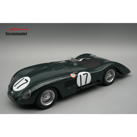 Tecnomodel Jaguar C-Type Longtail 24h Le Mans 1952 #17 Driven by: S.Moss, P.Walker 1:18 Modell