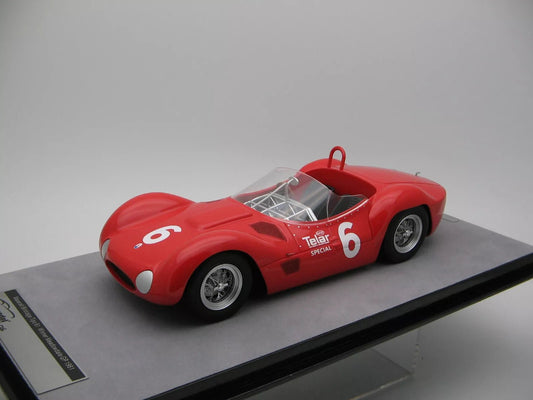 Tecnomodel Maserati Birdcage Tipo 61 Winner Meadowdale GP 1961 Driven by: Roger Penske 1:18 Modell