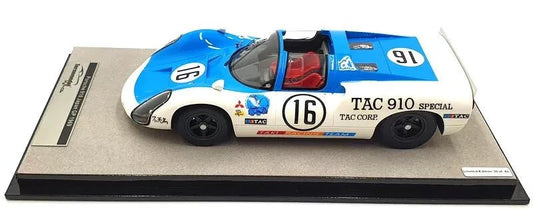 Tecnomodel Porsche 910 Taki Racing Japan GP 1969 16 Driven by: Kazato/Hasogawa 1:18 Modell