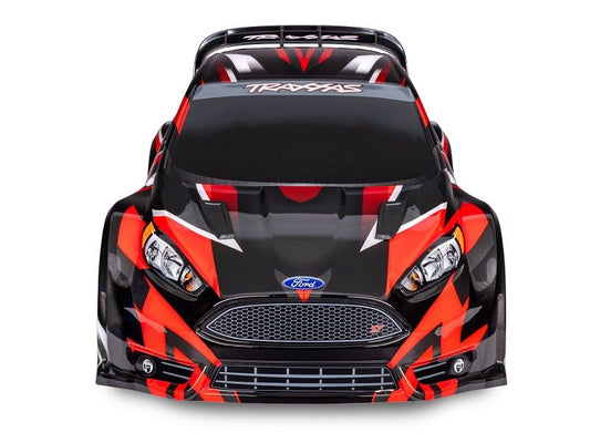 Traxxas Ford Fiesta ST Rally Brushless BL-2S RTR 1:10 Edition 4WD rot ohne Akku/Lader