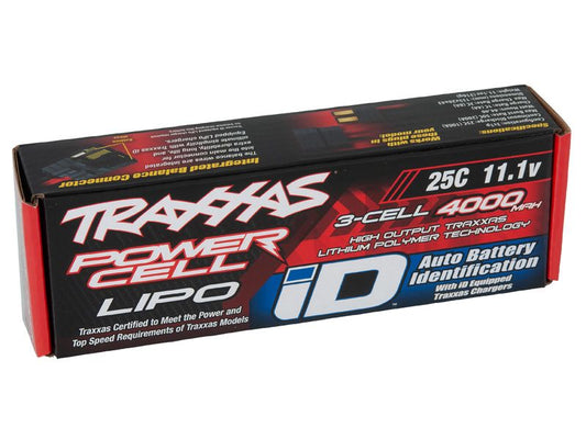 Traxxas ID LiPo Akku 4000mAh 11,1V 3-Zellen 25C (Stecker) 2849X_Artexio