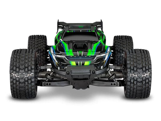 Traxxas Mini XRT 4WD Brushless VXL3S RTR 1:12 Truggy grün mit 2S Lipo Akku + USB/C - Lader