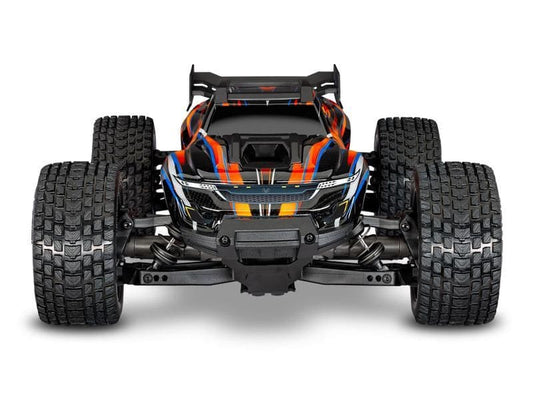 Traxxas Mini XRT 4WD Brushless VXL3S RTR 1:12 Truggy orange mit 2S Lipo Akku + USB/C - Lader