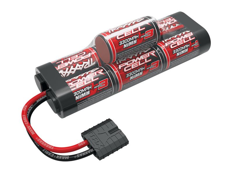 Traxxas Power Cell NiMh Akku 3300mAh 7 Zellen Hump 8,4V mit (ID - Stecker) 2941X
