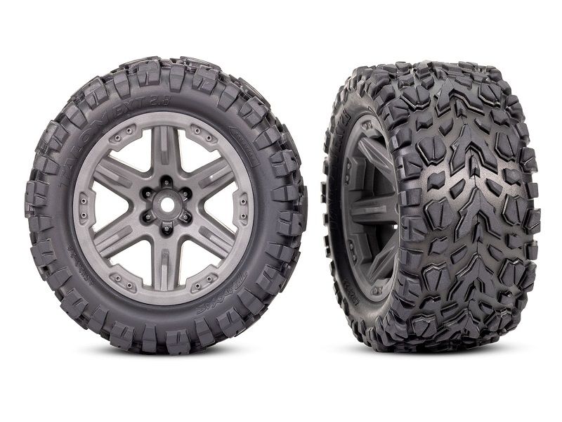 Traxxas Rustler 4WD Brushless BL-2S RTR 1:10 Stadium Truck rot ohne Akku/Lader