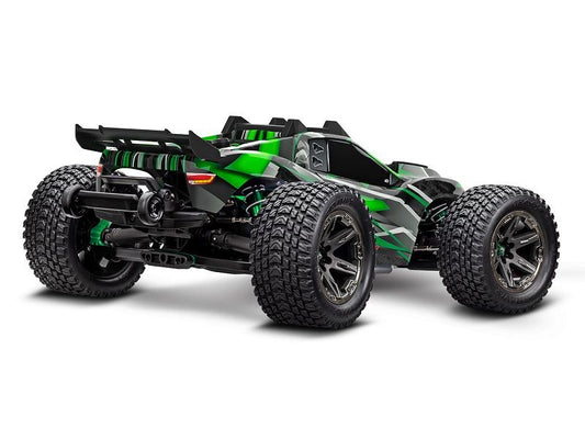 Traxxas Rustler 4WD Ultimate VXL3S RTR 1:10 Stadium Truck grün ohne Akku/Lader
