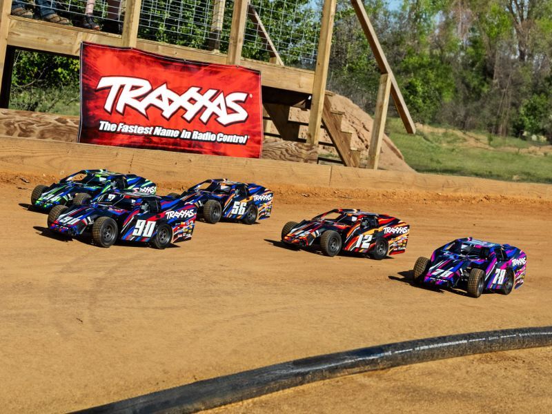 Traxxas Slash Modified 2WD Brushless BL-2S RTR 1:10 Dirt Oval Racer blau ohne Akku/Lader