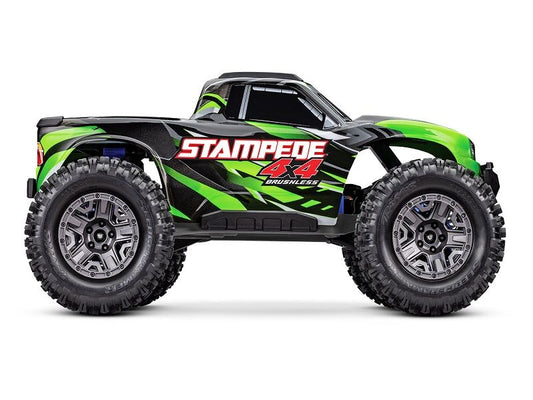 Traxxas Stampede 4WD Brushless BL-2S RTR 1:10 Monster Truck grün ohne Akku/Lader