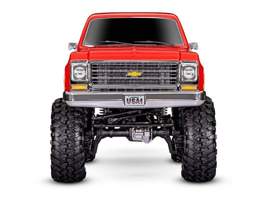 Traxxas TRX-4 Chevrolet 1979 K10 High Trail Edition 4x4 rot RTR Crawler Brushed ohne Akku/Lader