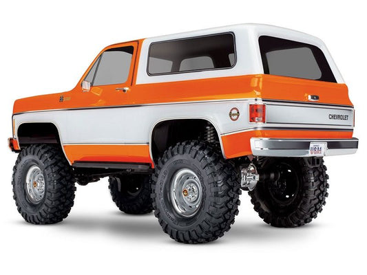Traxxas TRX-4 Chevrolet K5 Blazer 4x4 RTR 1:10 Scale Trail Crawler Orange/Weiß Brushed ohne Akku/Lader_Artexio