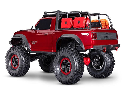 Traxxas TRX-4 Sport High Trail Edition 4x4 rot RTR Crawler Brushed ohne Akku/Lader