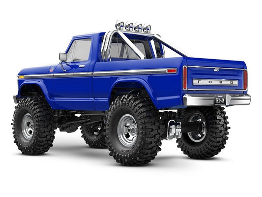 Traxxas TRX-4M Ford F-150 High Trail Edition 1:18 RTR 4WD Mini RC Crawler blau Brushed