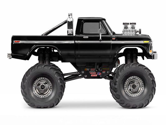 Traxxas TRX-4MT Ford F-150 Monster Truck 1:18 RTR 4WD schwarz Brushed mit Akku/Lader