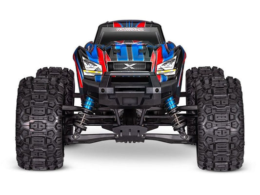 Traxxas X-Maxx 1:7 Monster Truck RTR 4WD belted VXL-8S blau Brushless ohne Akku/Lader