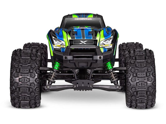 Traxxas X-Maxx 1:7 Monster Truck RTR 4WD belted VXL-8S grün Brushless ohne Akku/Lader