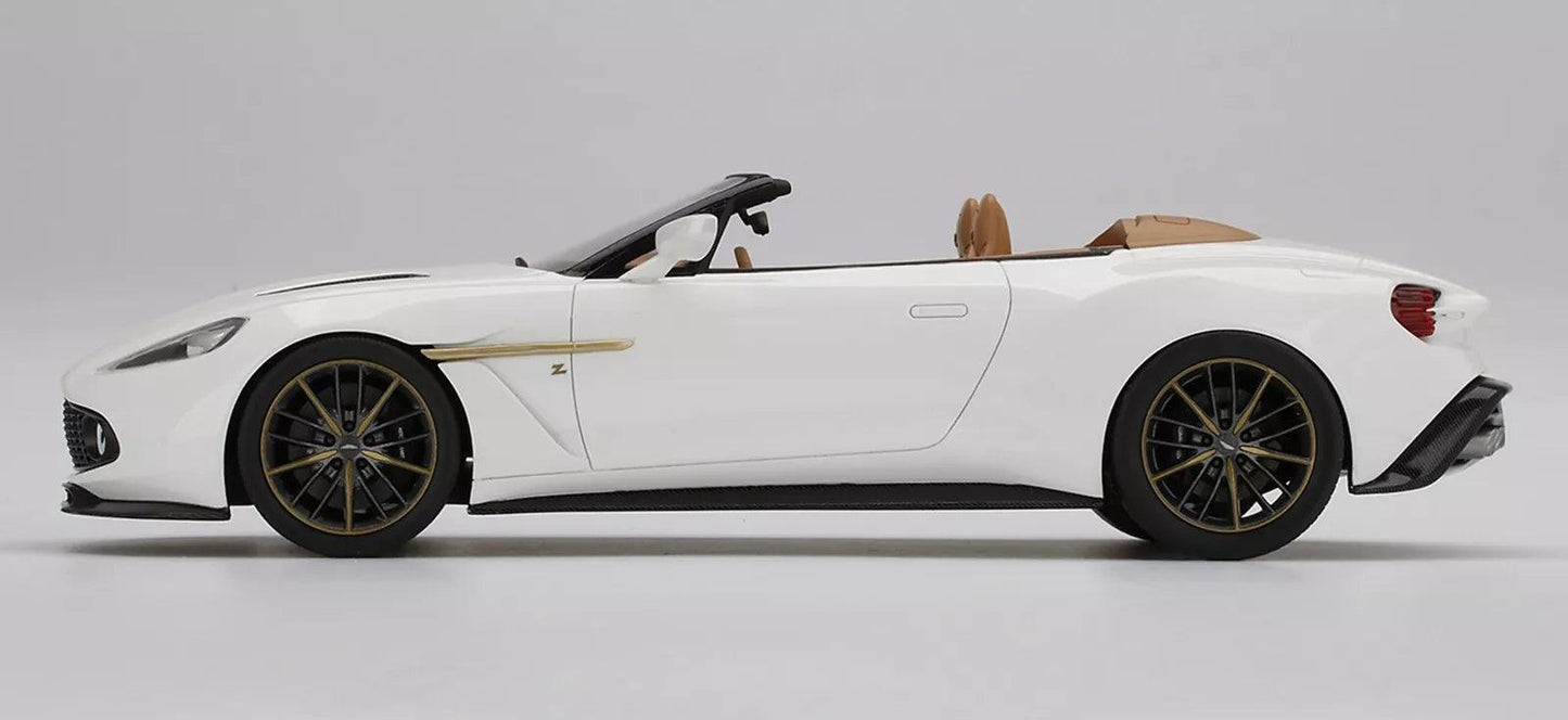 TSM-Models Aston Martin Vanquish Zagato Volante Escaping White 1:18 Modell_Artexio