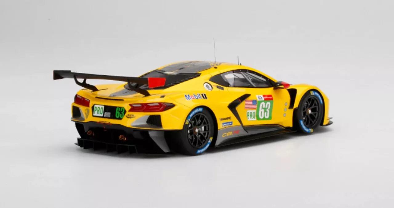 TSM-Models Chevrolet Corvette C8.R 63 Corvette Racing 2021 Le Mans 24Hr. GTE PRO 2nd Place 1:18 Modell_Artexio