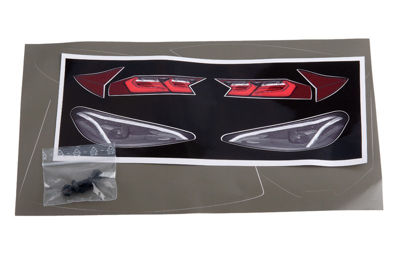 TSP 1:8 GT Racing Crivet C8 Lexankarosserie SWB 1,0mm