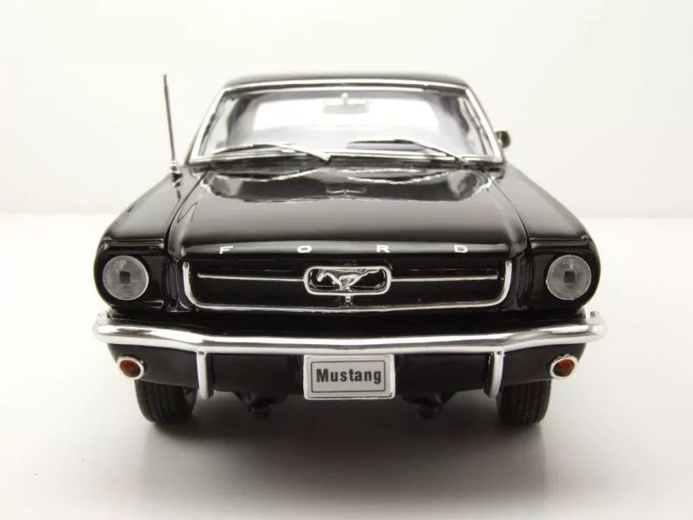 Welly Ford Mustang Coupe 1964 - Black 1:18 model - Artexio