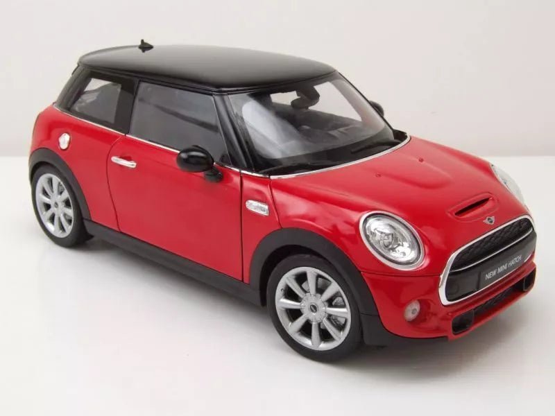 Welly Mini Cooper Hatch 2015 - Red 1:18 Modell