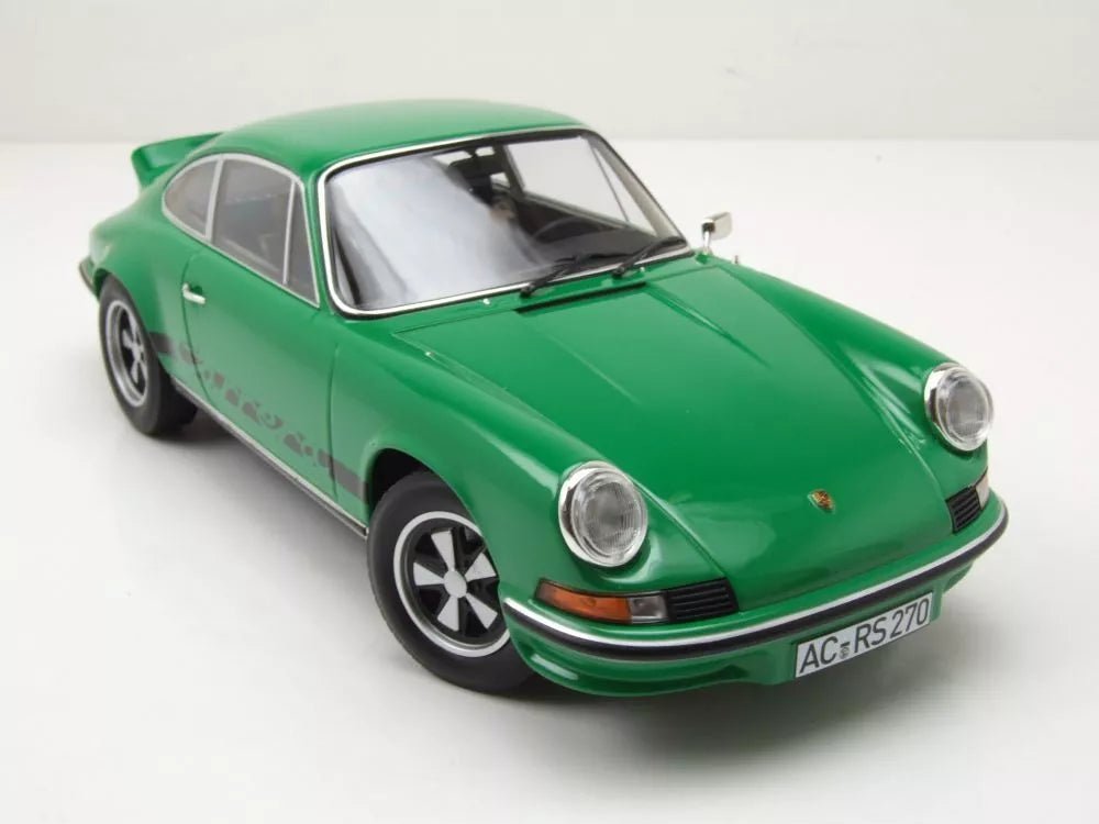 Welly Porsche 911 Carrera RS 1973 - Green/Black 1:18 Modell