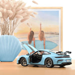 Norev Porsche 911 GT3 RS w/ Weissach Pack 2025 - Gulf Blue 1:18 Model