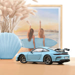 Norev Porsche 911 GT3 RS w/ Weissach Pack 2025 - Gulf Blue 1:18 Model