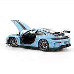 Norev Porsche 911 GT3 RS w/ Weissach Pack 2025 - Gulf Blue 1:18 Model